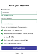 Sudbury Star - Reset password continue